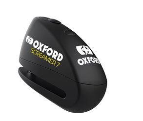 Blokada tarczy hamulcowej z alarmem Screamer XA7 trzpień 7mm czarny Oxford | LK289