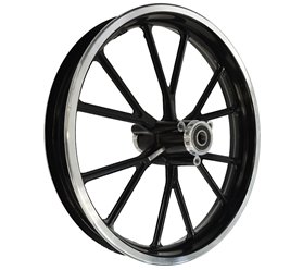 Felga tylna do 10x2,5 (rozstaw 42 mm) Mini Dirt bike 49cc - czarna