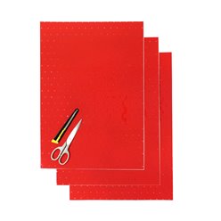 Naklejki (Folia CRYSTALL 0,4 MM, perforowana, 3 x arkusz 47X33CM) Blackbird | E5052/60