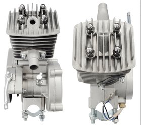 Mocny silnik do roweru 80 cm3 2T, zestaw do roweru spalinowego Moretti