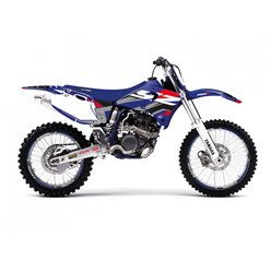 Komplet naklejek Yamaha YZ 250/400/426F DREAM 5 Niebieski czarny Blackbird | E2232AB
