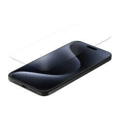 Hartowane szkło ochronne do iPhone 15 / 15 Pro dedykowane do etui Quad Lock ANX | ANX-GSP-IP15S