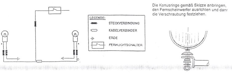 Zestaw lamp bocznych, dodatkowych Suzuki VL 800 Intruder LC Volusia 2001-2008 Hepco Becker | 400339 00 02