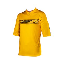 Koszulka rowerowa MTB ENDURO 3.0 Jersey Gold Rozmiar M LEATT | 5024120512