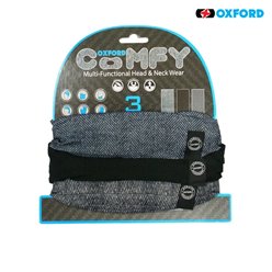 Kołnierz wielofunkcyjny wiatroodporny Comfy Oxford (3 sztuki) | NW110