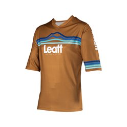 Koszulka rowerowa MTB ENDURO 3.0 Jersey Peanut Rozmiar L LEATT | 5024120523
