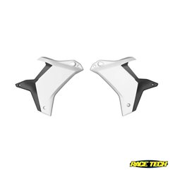 Osłony chłodnicy (lewa/prawa) Yamaha T7 Tenere 700 Biały Racetech | CVT7BNNR025