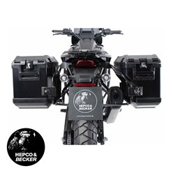 Stelaż Cutout + kufry boczne Xplorer Harley-Davidson Pan America 1250 / Special 2021-2026 Hepco Becker | 6517600 00 01-01-40
