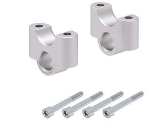 Podwyższenie kierownicy 35 mm srebrne BMW R 1250 GS 2018 - 2023 Hepco & Becker | 42356514 35 09