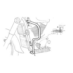 Gmole silnika Suzuki VL 1500 1998 - 2007 / C 1500 LC Intruder 2005-2007 Hepco Becker | 501312 00 02
