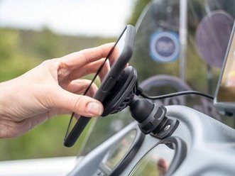 Średnie ramię 75mm z dwoma przegubami 360 Quad Lock | QLP-360-DPM