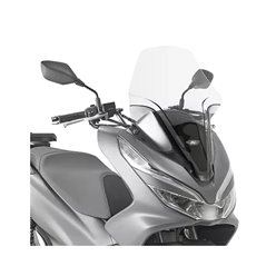 Szyba akcesoryjna Honda PCX 125 60,5x43,5cm przeźroczysta Kappa | 1129DTK