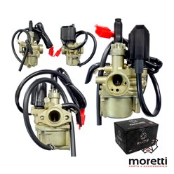 Gaźnik Skuter 2T 50cc ssanie elektryczne Moretti