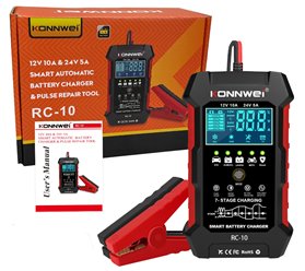 Ładowarka wszystkie typy akumulatorów KONNWEI RC10