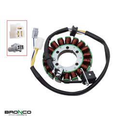 Uzwojenie alternatora stator Suzuki LTR 450/Z Bronco | AC-01972