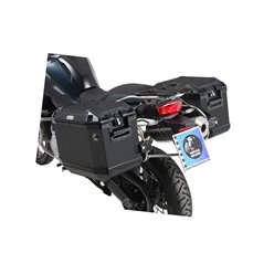 Stelaż kufrów bocznych XplorerCutout + kufry Xplorer BMW F 750 GS 2018-2023 Hepco Becker | 6516512 00 22-01-40