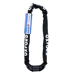 Łańcuch antykradzieżowy COMBI CHAIN 6mm x 0,9m na szyfr Oxford | LK111