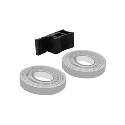 Naklejki na obręcze srebrne uniwersalne LAMPA | 90521