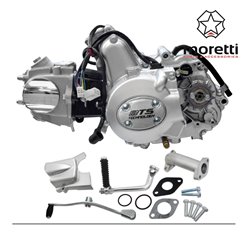 Silnik poziomy 139FMB, 70cc 4T, 4-biegowy manual, srebrny (bez oleju) 139FMB Motorower biegowy