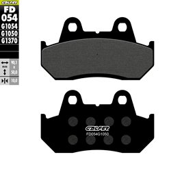 GALFER KLOCKI HAMULCOWE KH069 PÓŁMETALICZNE (SCOOTER)