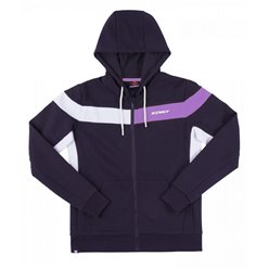 Bluza z kapturem Kenny Racing Racing Woman damska niebieski/fioletowy / biały M | 251-4601045-55