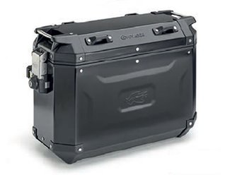Kufer boczny 37L MONOKEY CAM SIDE KVG37B KVOYAGER aluminiowy prawy kolor czarny anodowany Black Line Kappa | KVG37BR