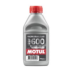 Płyn hamulcowy RACING RBF 600 DOT4 0,5L FACTORY LINE (syntetyczny) Motul | MU100548