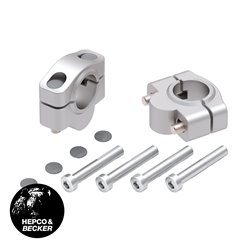 Podwyższenie kierownicy Zontes 125-C2 20mm w górę, srebrne | 42307693 20 09