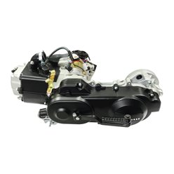 Silnik skuter 50cc 4T GY6 139QMB, 139QMA koło 10 cali, pokr. 400mm krótki wałek