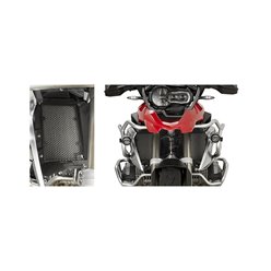 Osłona chłodnicy czarna para BMW R 1200GS/Adventure, R 1250GS Kappa | KPR5108