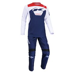Koszulka rowerowa MTB Elite Navy niebieski/biały / czerwony M Kenny Racing | 242-3004040-5520