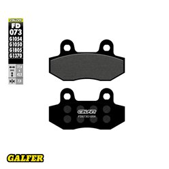 GALFER KLOCKI HAMULCOWE KH086 PÓŁMETALICZNE
