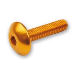 Zestaw śrub owiewki M6x30 (6szt.), pomarańczowy (imbusowa płaska) Vicma | 1052539