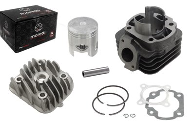 Cylinder głowica skuter 2T 70cm3 1PE40QMB sw.10mm Moretti | 5905220834389