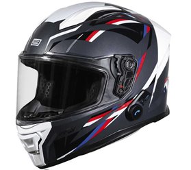 Kask ORIGINE PISTA MESH + BT  gloss white cool grey L