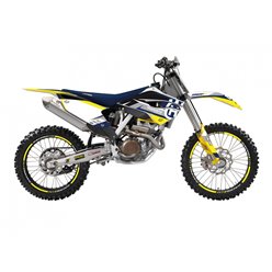Komplet naklejek (oklein) Husqvarna FC/TC, TE/FE Dream 5 CHROME EFX Niebieski Żółty Blackbird | E2611ABCRO
