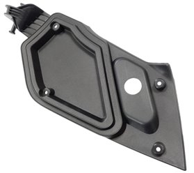 Obudowy lewego schowka na kierownicy do skutera Barton B-Max Skuter 152QMI GY6 125cm3