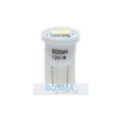 Żarówka BOSMA 12V 2*LED SMD3528 T10 WHITE BLISTER