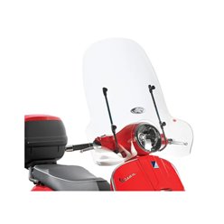 Szyba akcesoryjna Vespa GTS 125/150/250/300, LX 50/125/150 51,5x69,5cm przeźroczysta Kappa | 104AK