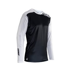 Koszulka rowerowa MTB ENDURO 4.0 Jersey White/Czarny Rozmiar M LEATT | 5024120482