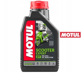 Olej silnikowy MOTUL Scooter 2T Expert półsyntetyczny (1 litr)