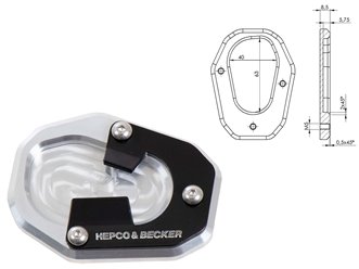 Poszerzenie stopki bocznej Triumph Tiger 900 Rally / Pro 20- Hepco Becker | 42020605 00 91