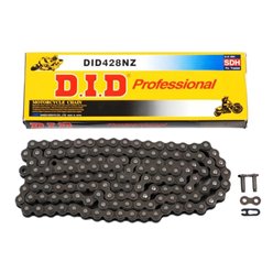 Łańcuch napędowy 428NZ 112 otwarty z zapinką DID | 428NZ-112