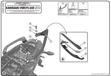 Adapter stelaża bocznego Kappa | 450KITK