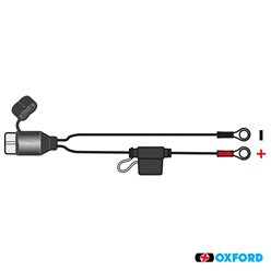 Przewód z bezpiecznikiem do ładowarek Oximiser/Maximiser i gniazd USB pod akumulator/siedzenie Oxford | OF703B