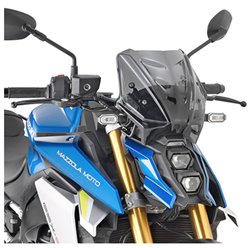 Szyba akcesoryjna Suzuki GSX-S 1000, GSX-8S, Honda CB 500 Hornet 25x31cm przyciemniana bez mocowania Kappa | 3122SK