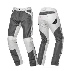 Spodnie motocyklowe męskie Adrenaline Meshtec + Protektory (szare)