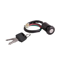 Stacyjkaz końcówką żeńską do ATV (4 przewody 300mm)