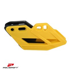 Prowadnica łańcucha kompletna Suzuki RMZ 250, RM Z450 Żółty Polisport | 8458300002