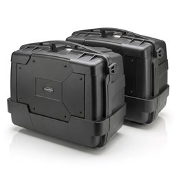 Kufry boczne 46L MONOKEY KGR46 Garda Black Line Lite Kappa | KGR46NNPACK2
